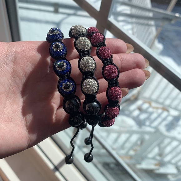 💎Beautiful shamballa bracelets in great condition! 💎 - Picture 4 of 4